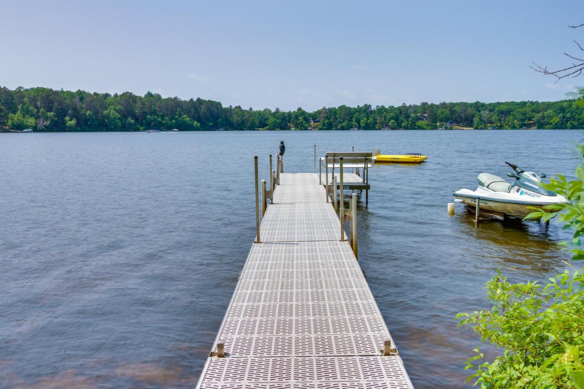 Pequot Lakes Cabin Retreat With Dock And 5 Bikes! Екстериор снимка